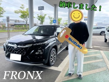 フロンクス納車しました☆彡